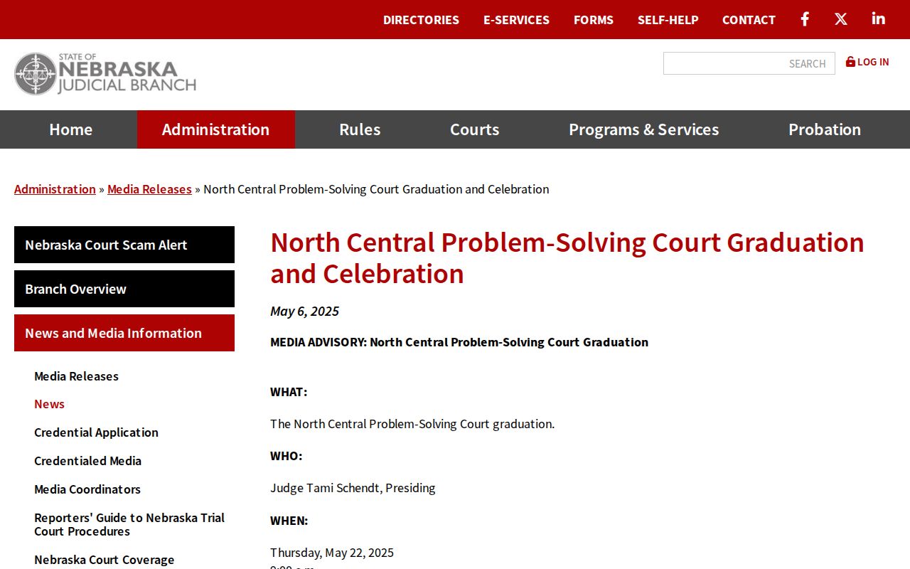 Custer County criminal court Adult Drug Court graduation report
